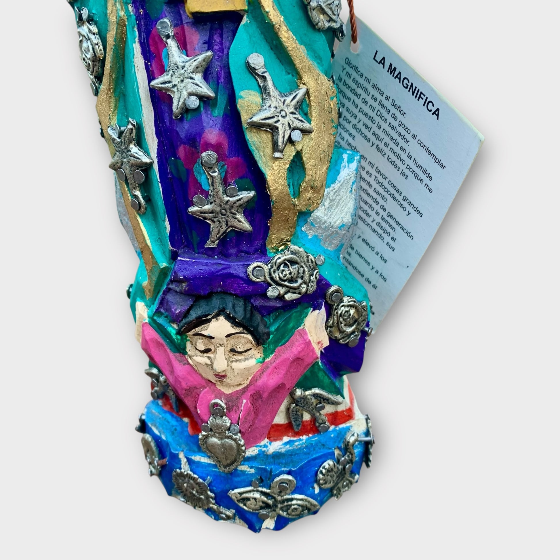 Milagros Virgin de Guadalupe Chico Child on bottom
