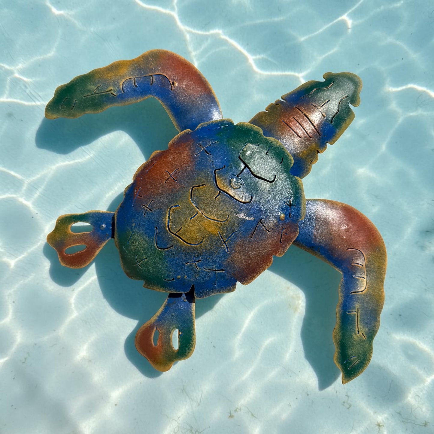 Metal Sea Turtle Set