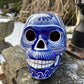 Mexican Sugar Skull Sculpture front