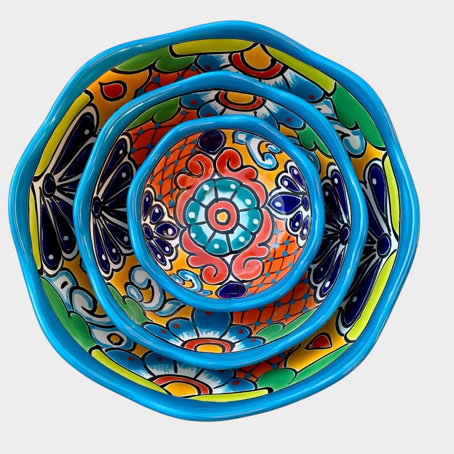 Talavera Nesting Bowl Set