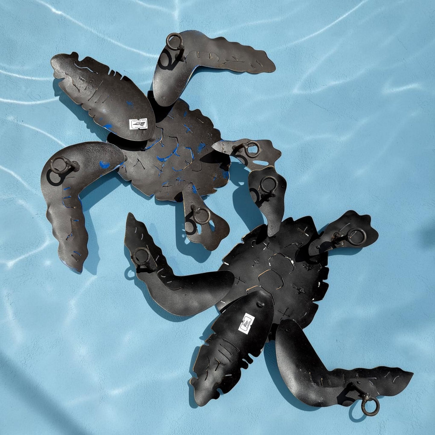 Metal Sea Turtle Set