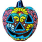 Painted Clay Art Pumpkin Calabaza