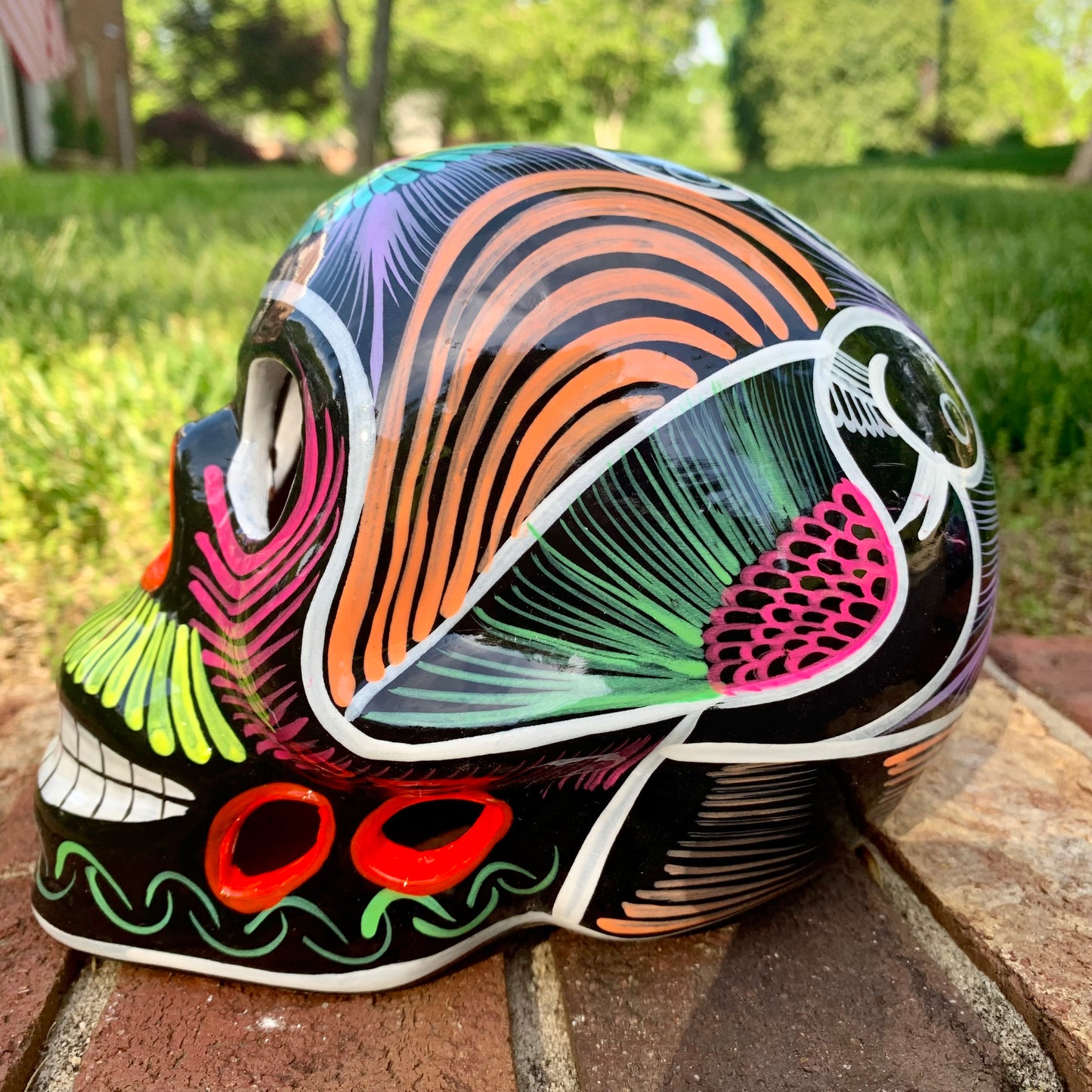 Mexican sugar skull large side
