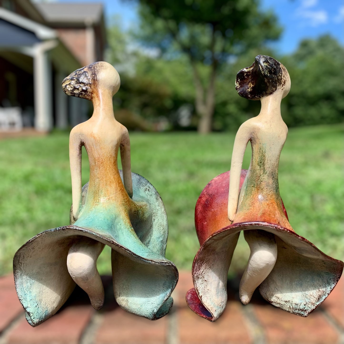 Lil Ballerina Sienna and Ballerina Blu Front