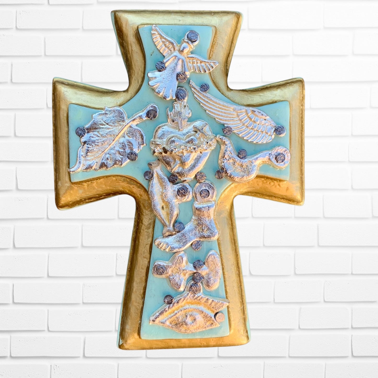 Milagros Wood Cross Mini