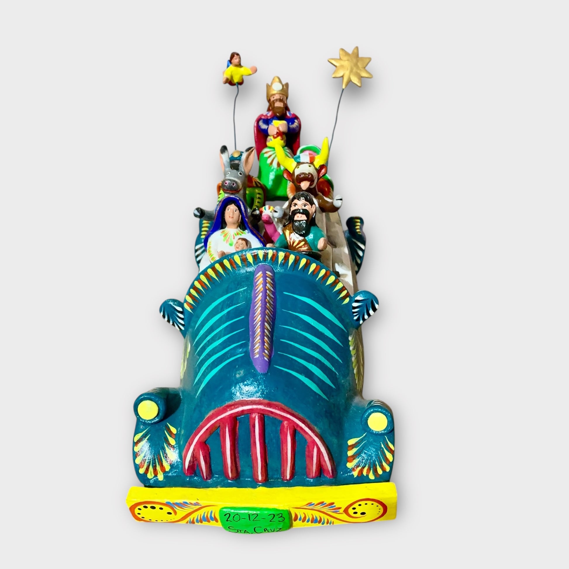 Ortega nativity car front