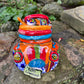 Mexican talavera catrinas convertible car back