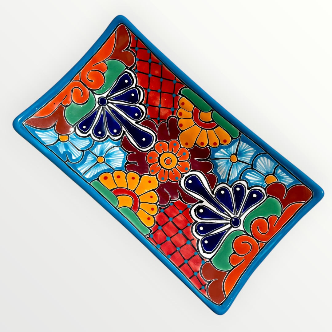 Talavera Rectangle Serving Tray