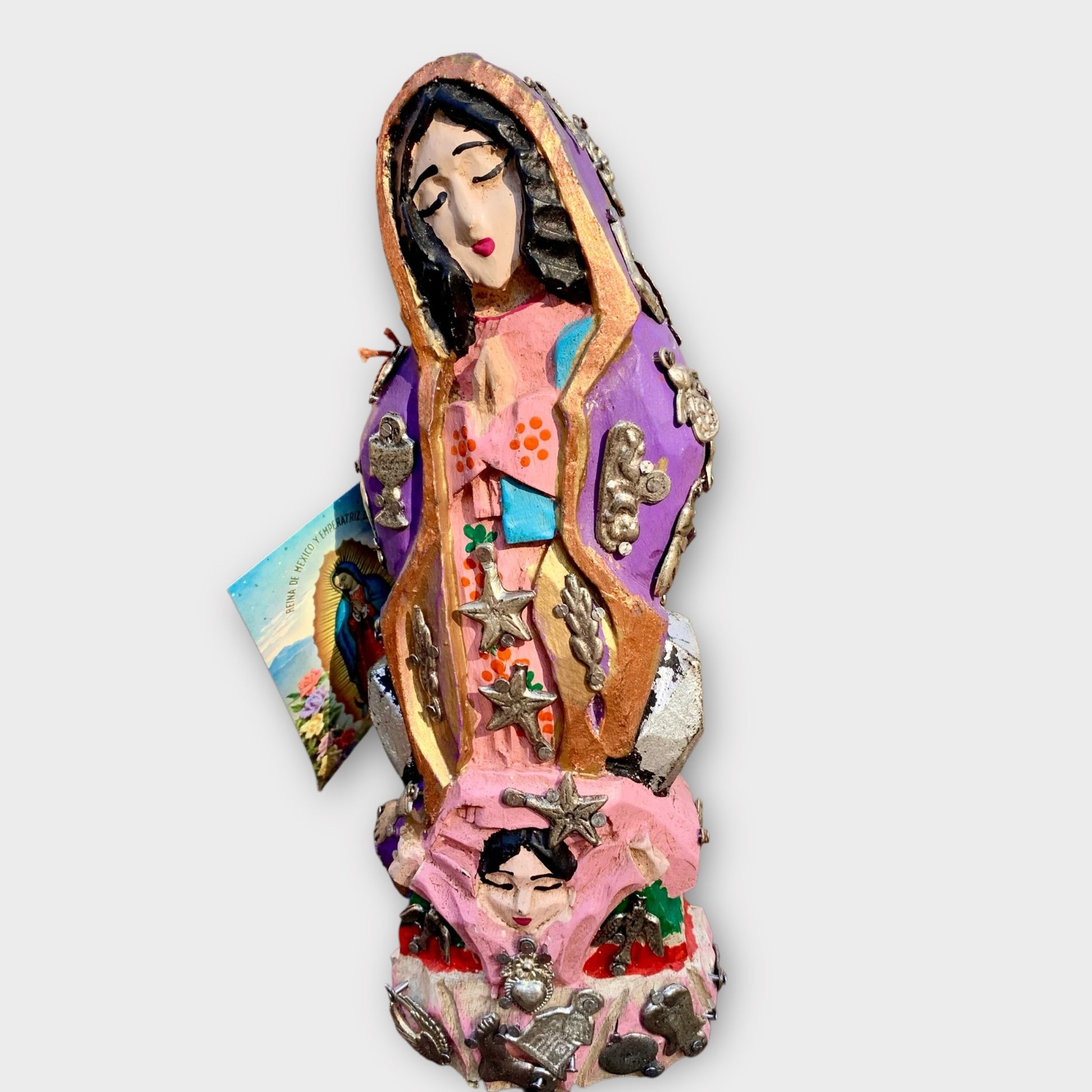 Milagro’s virgin de Guadalupe figurine