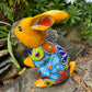 Mexican Talavera Bunny rabbit side