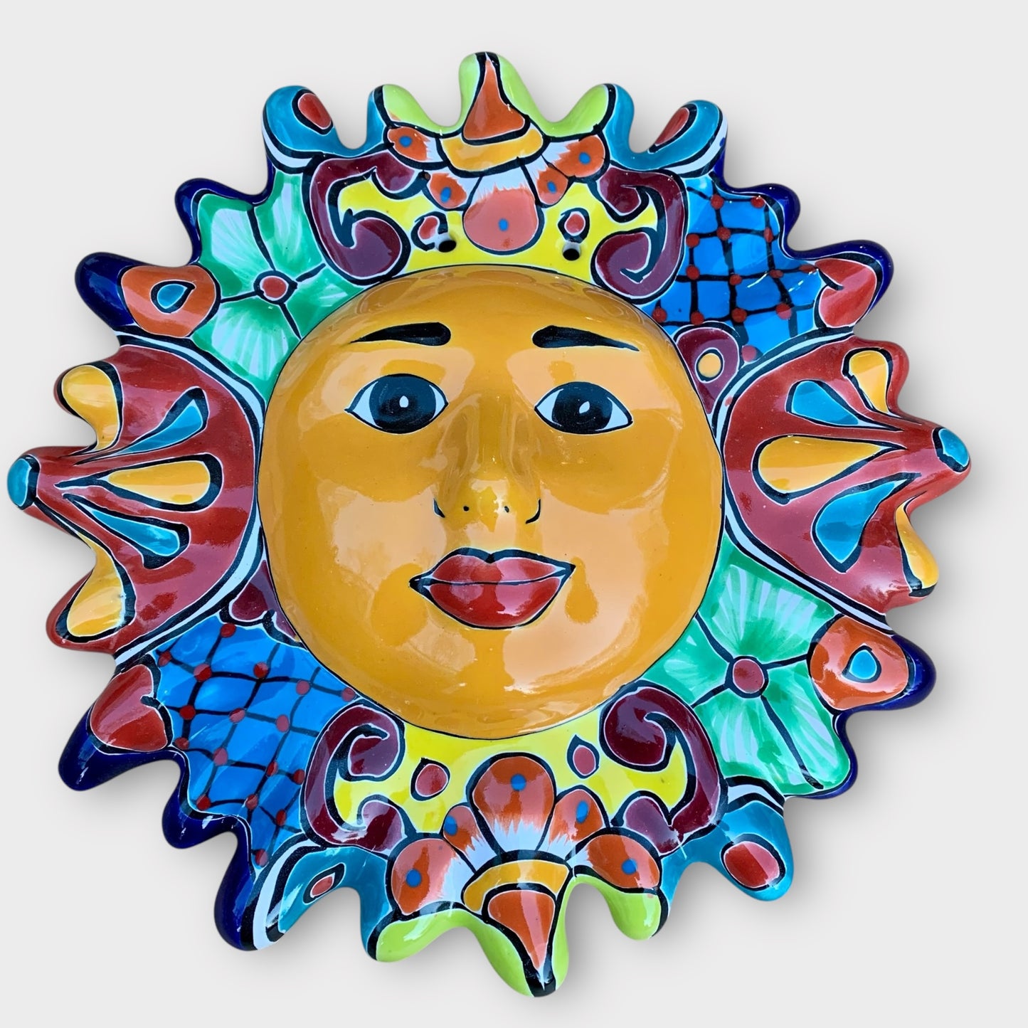 Mexican Talavera Wall Sunface