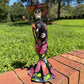 Floral Catrina Skeleton Doll 10.5”
