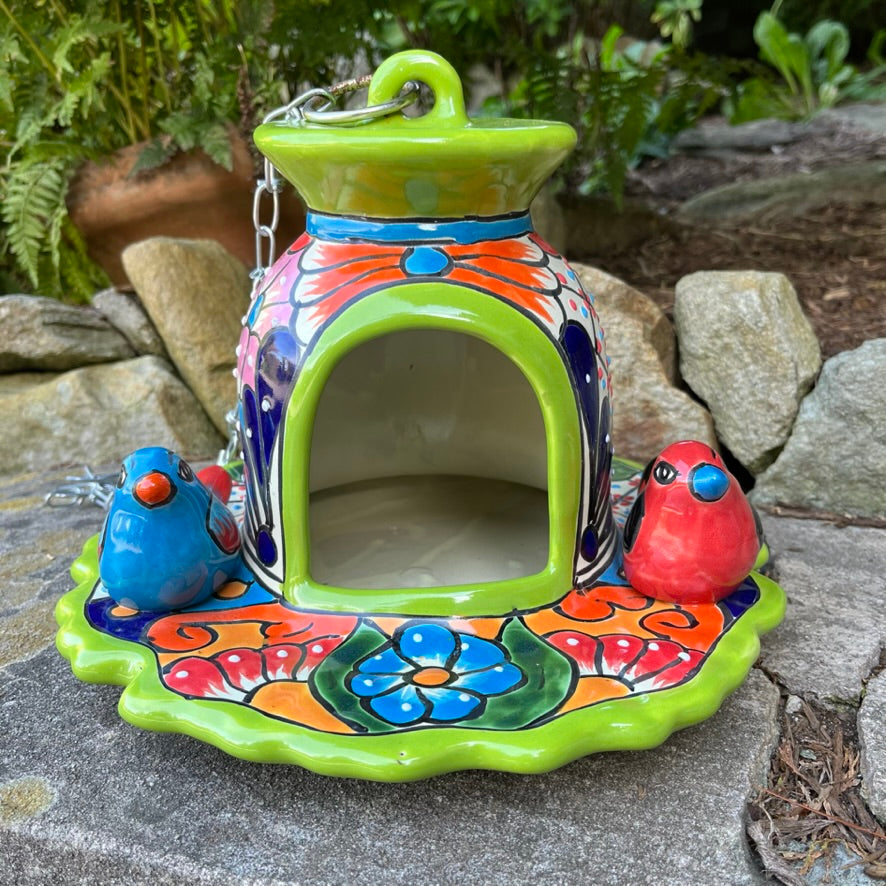 Talavera Pottery Bird House