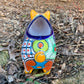 Talavera pottery, pig planting pot back