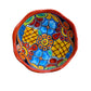 Mexican Talavera Nesting bowl set Orange medium bowl
