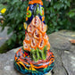 Talavera Mexican Catrina Doll with Calla Lillies