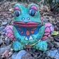 Painted Frog Planter