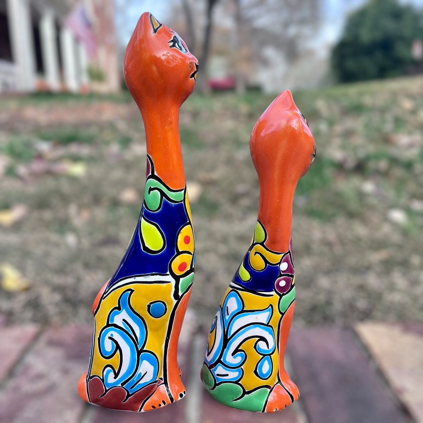 Talavera Amore Kitten Set left side
