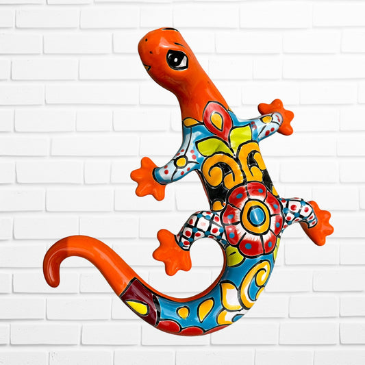 Mexican Talavera Grande Lizard Salamander 