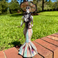 Floral Catrina Skeleton Doll 10.5”