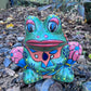 Painted Frog Planter