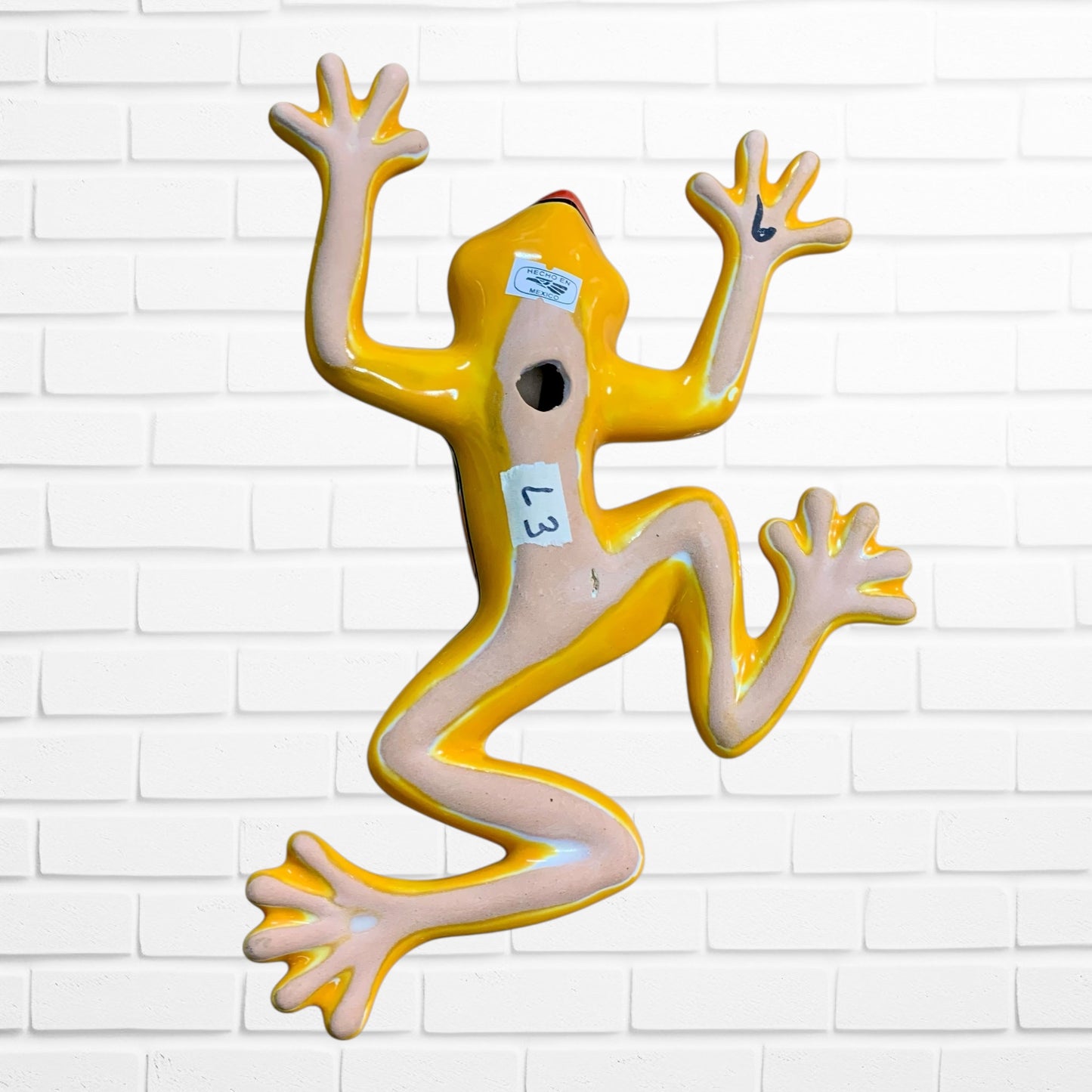 Talavera wall frog Lucy Bottom