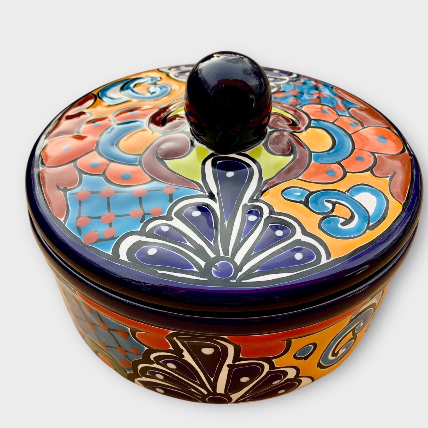 Talavera tortilla warmer