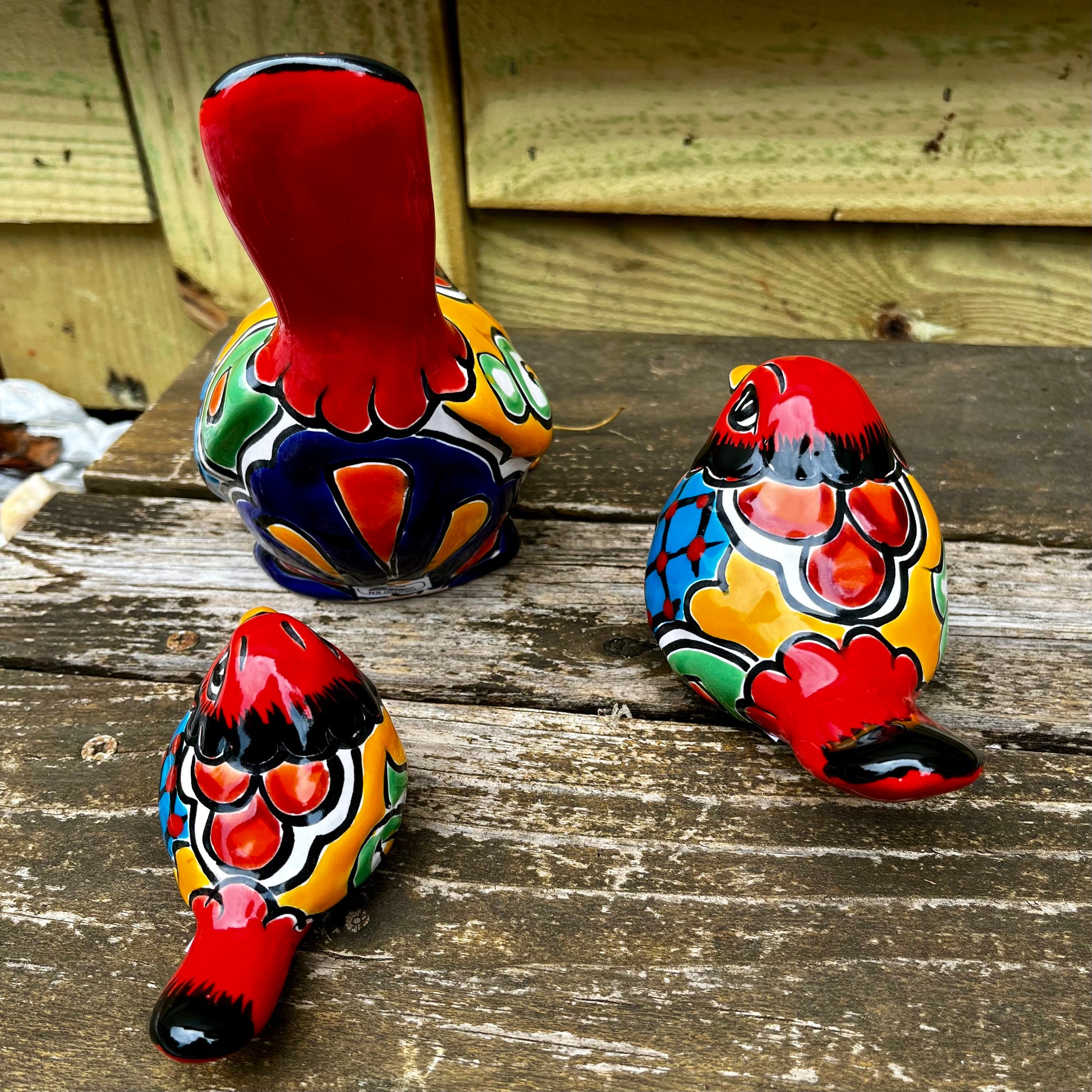 Talavera Bird set back