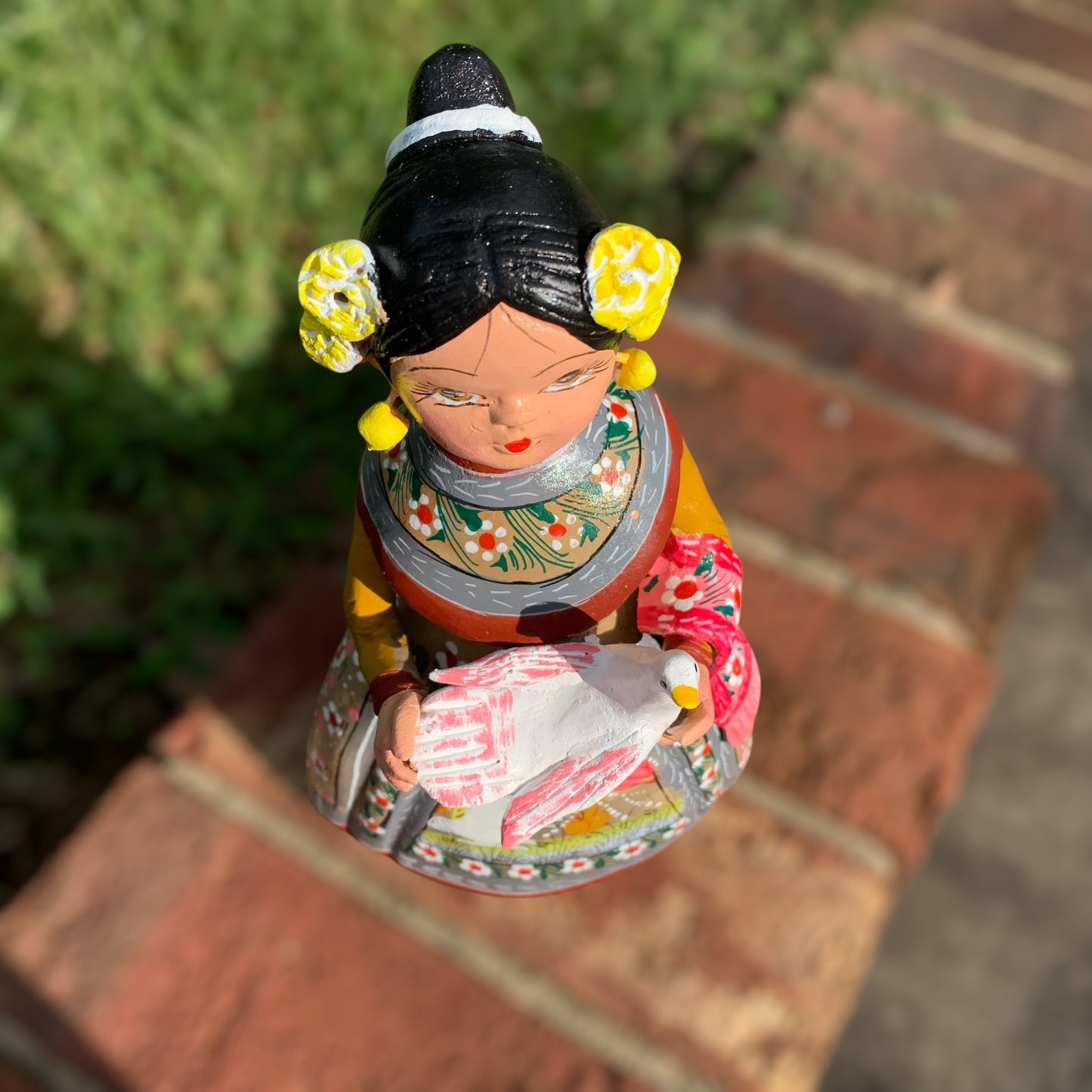 Hand painted Maria doll top