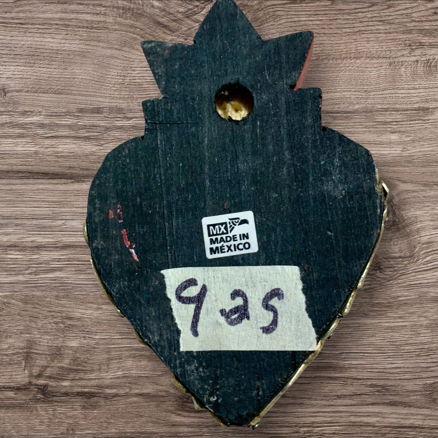 Milagros heart small back