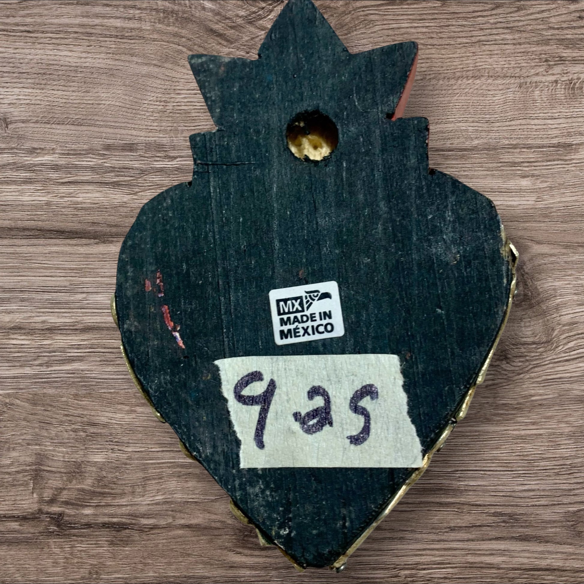 Milagros heart small back