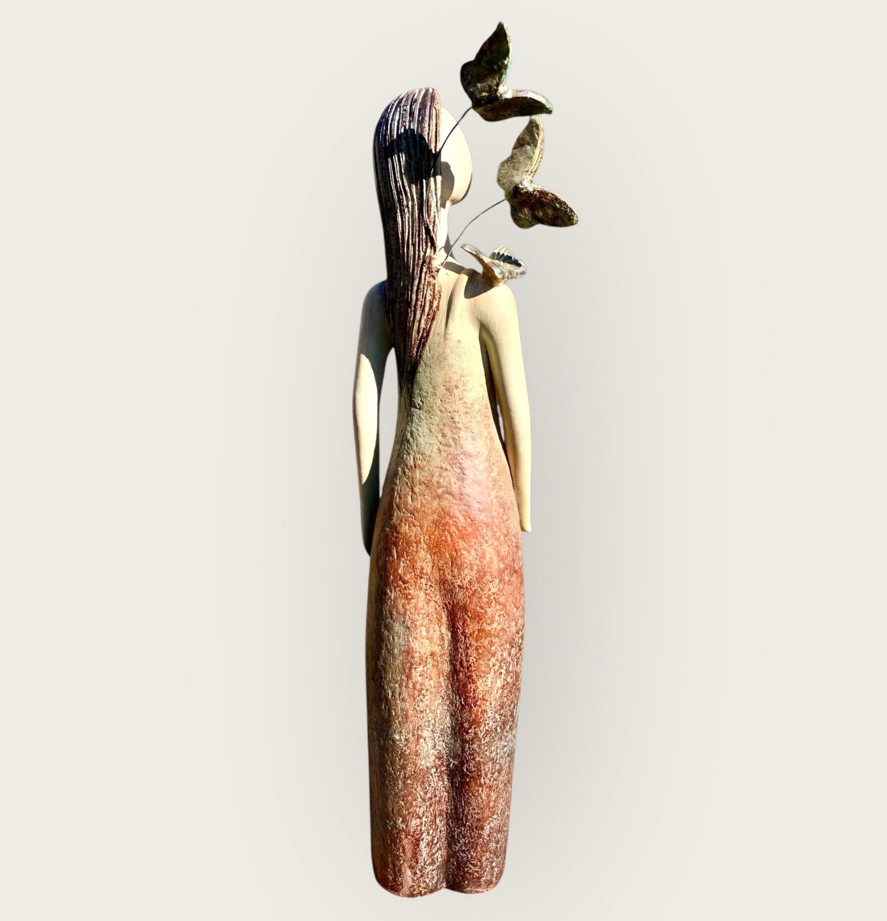 Loretta Bertoli's  Marta Sculpture back view