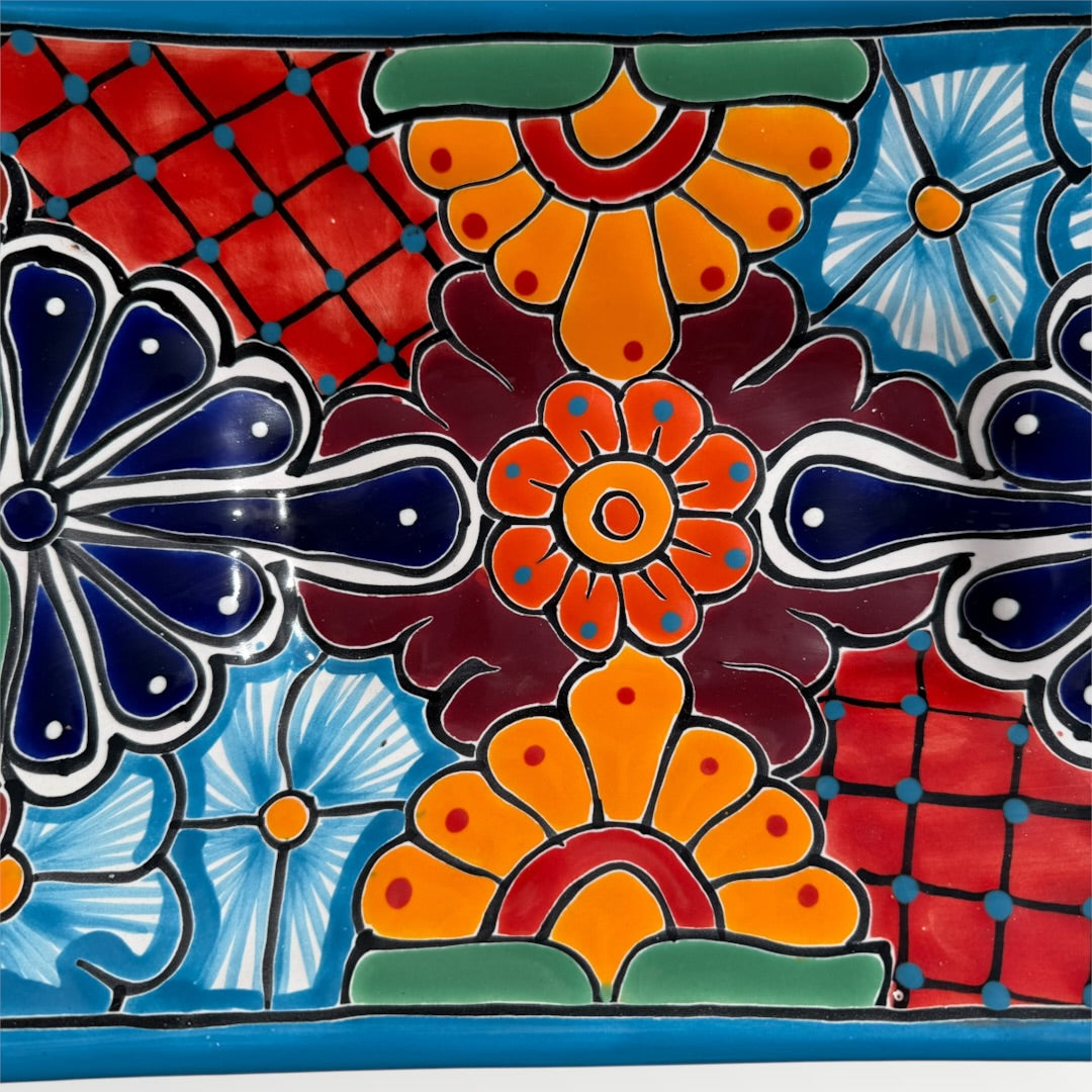 Talavera Rectangle Serving Tray