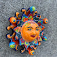 Talavera wall sunface with planets left side