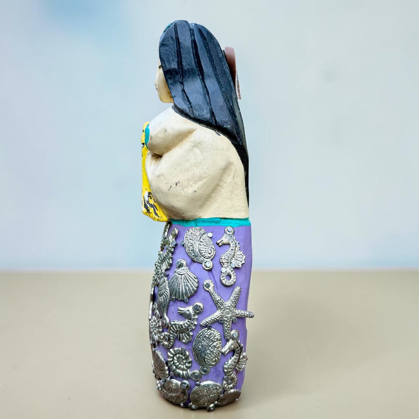 Milagros Mermaid Holding Fish