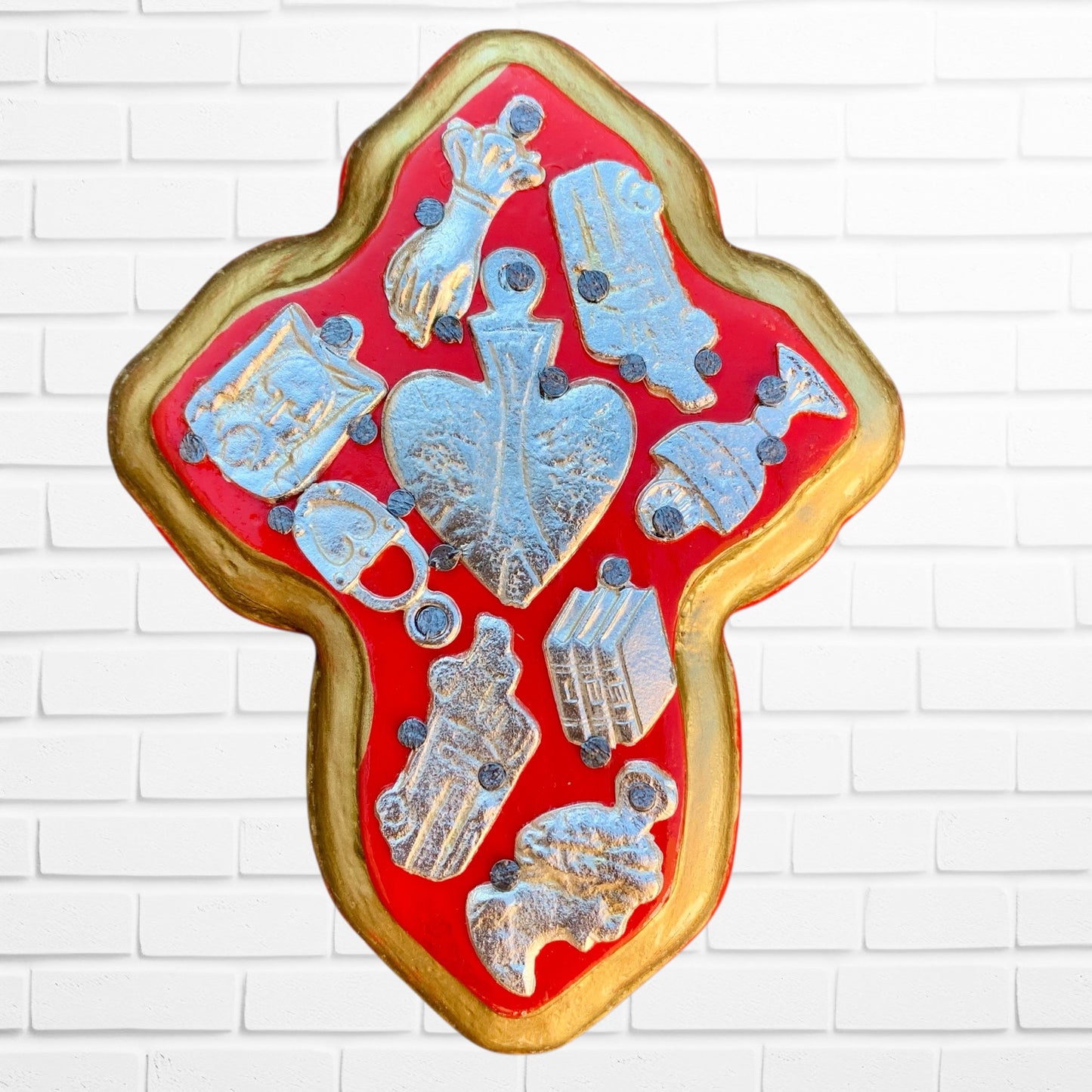 Milagros Wood Cross Mini