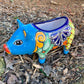 Talavera pottery, pig planting pot side