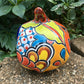 Talavera pumpkin calabaza left side