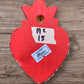 Milagros Heart Folk Art back