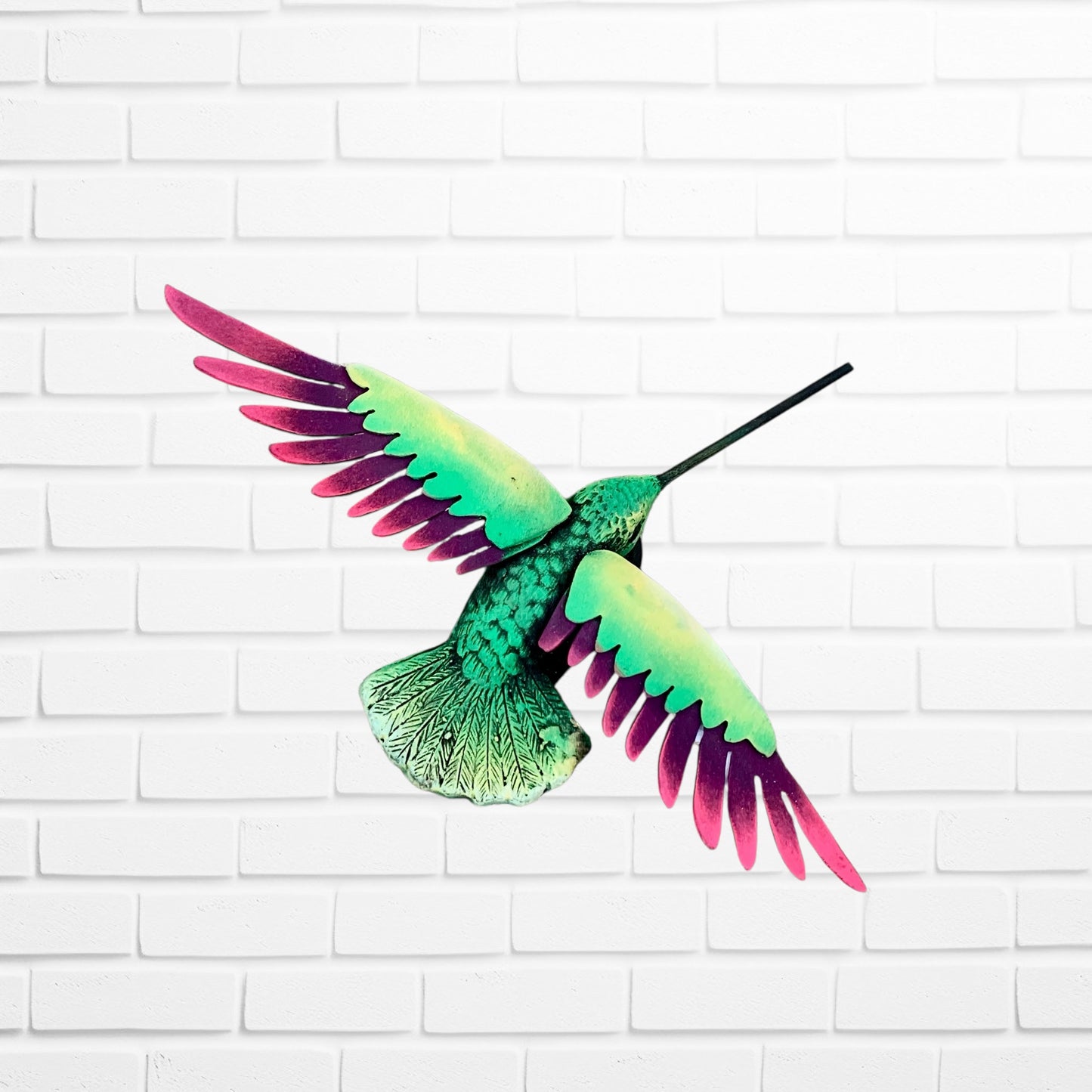 Single Hummingbird Wall Sculptures
