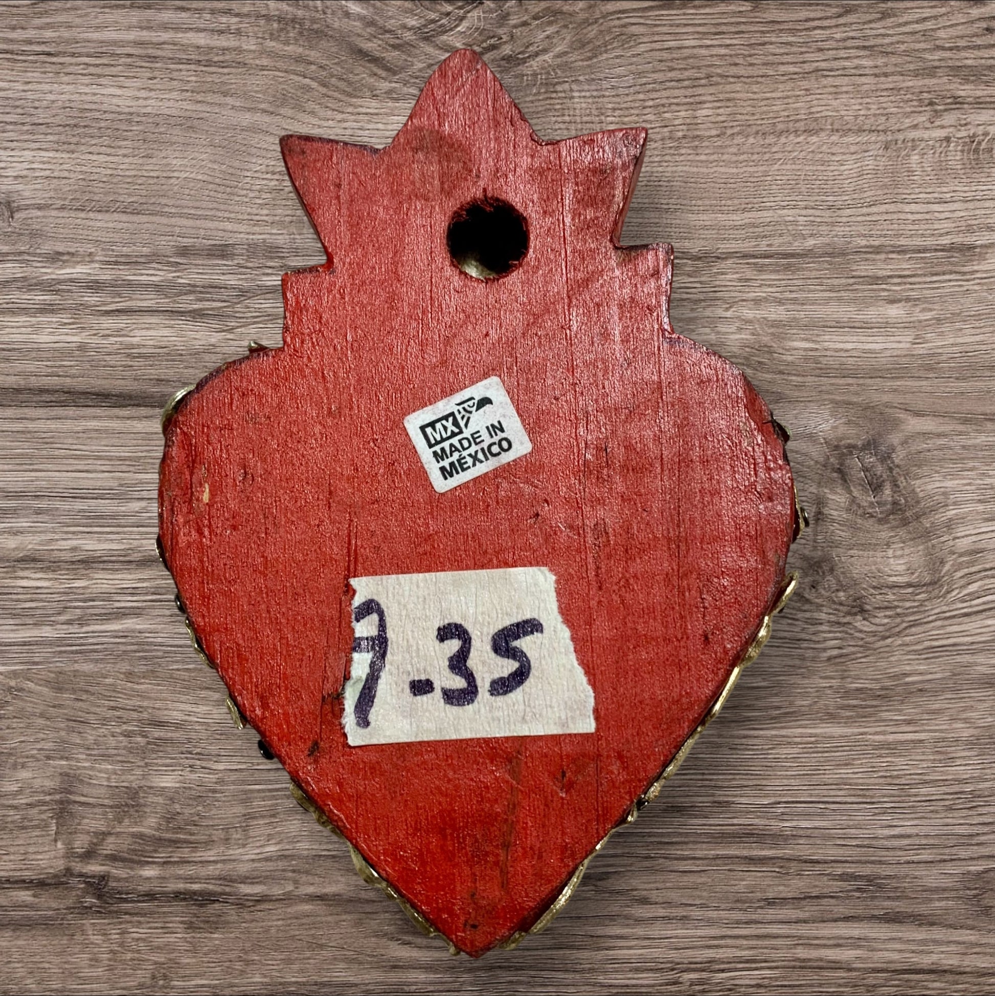Milagro’s heart small back