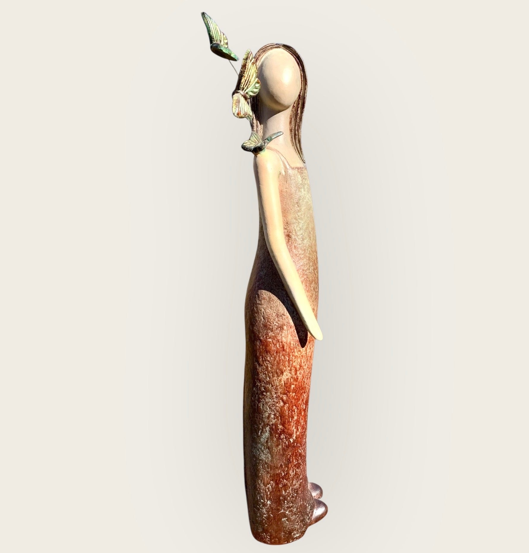 Loretta Bertoli's  Marta Sculpture Butterfly Side