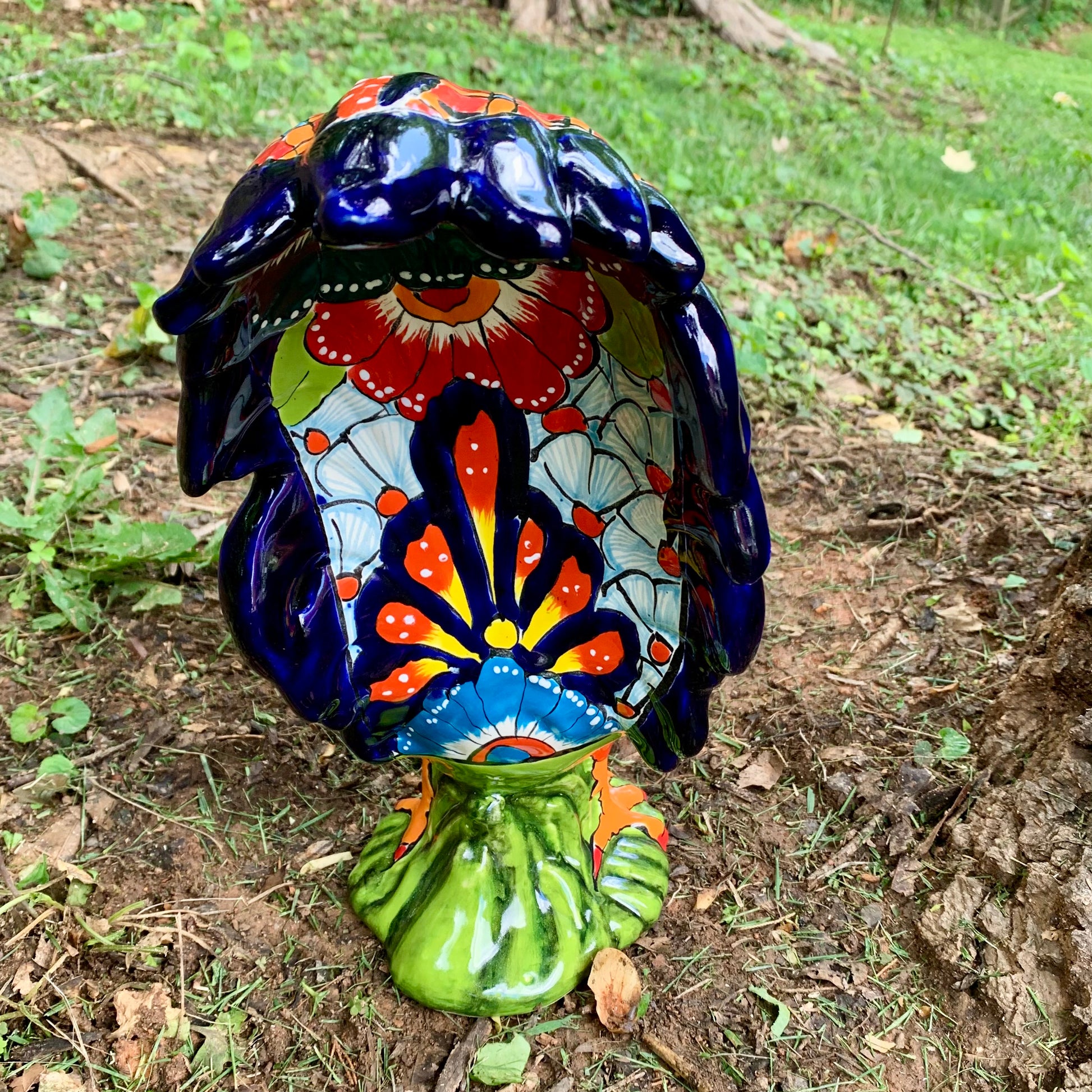 Talavera classic rooster back