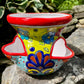 Mexican talavera strawberry pot