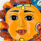 Mexican Talavera colorful Sun Grenudo Grande Face 5-2