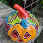 Mexican Talavera pumpkin JOL top