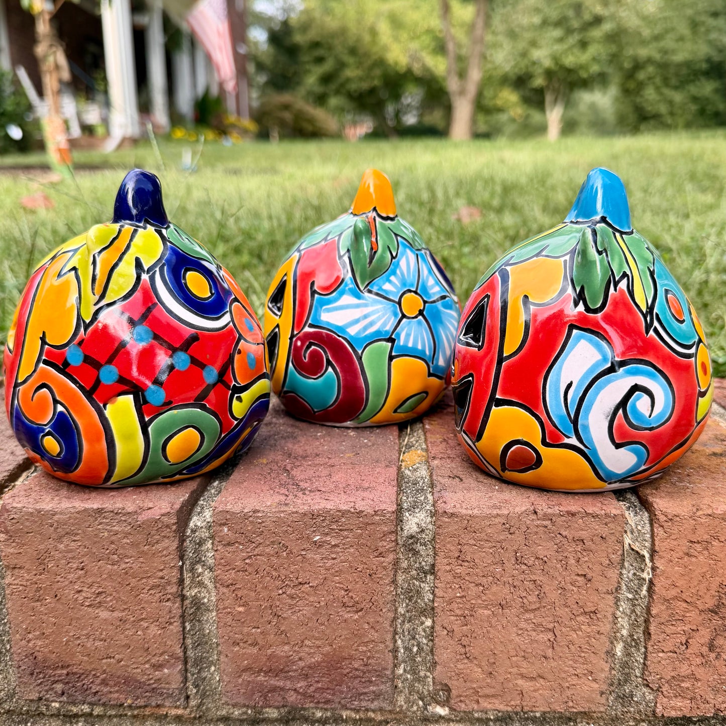 Talavera Pumpkin Set - Calabaza