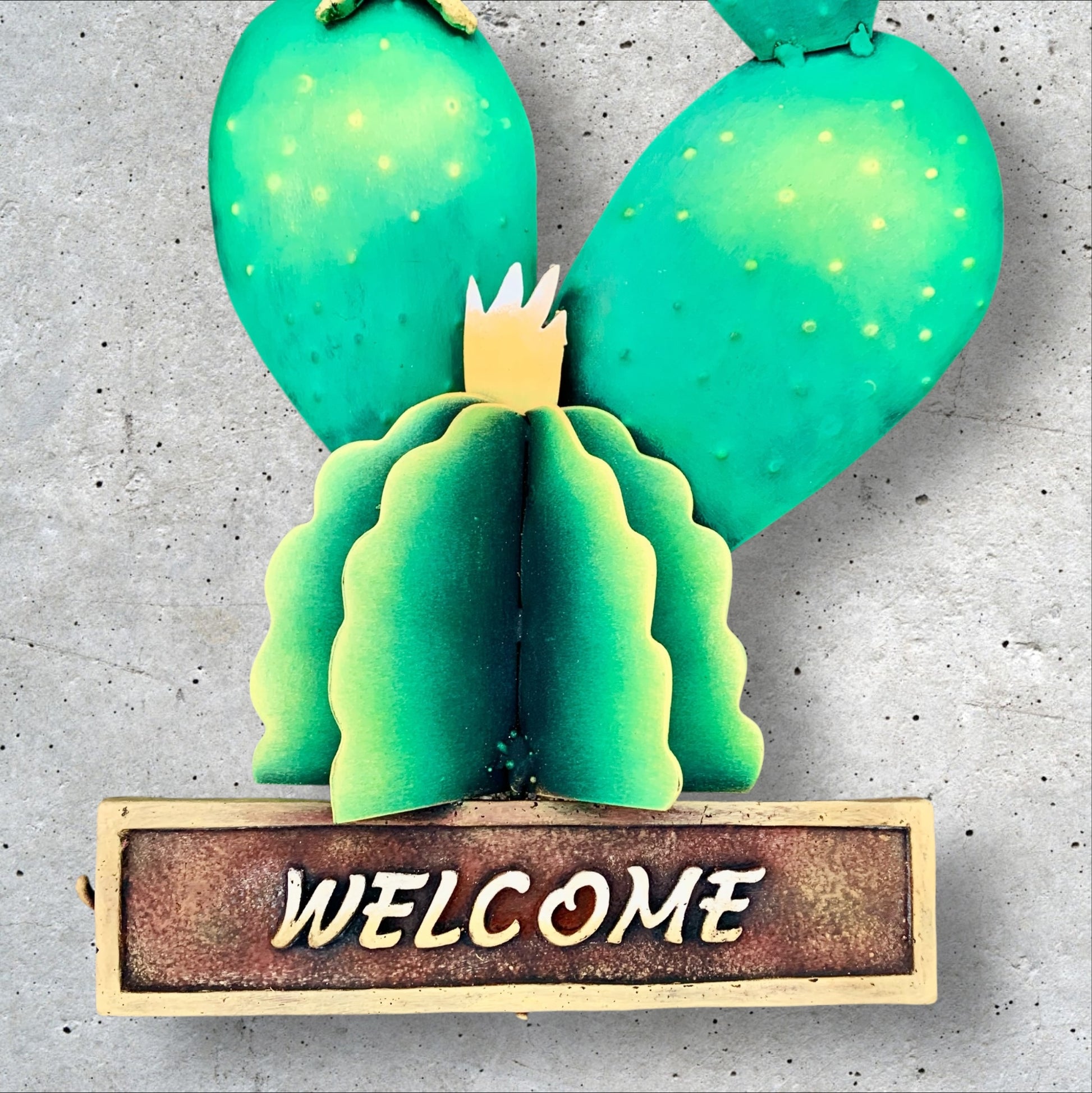 Road runner metal welcome sign welcome plaque