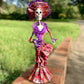 Paper Mache Catrina Skelton Doll  D