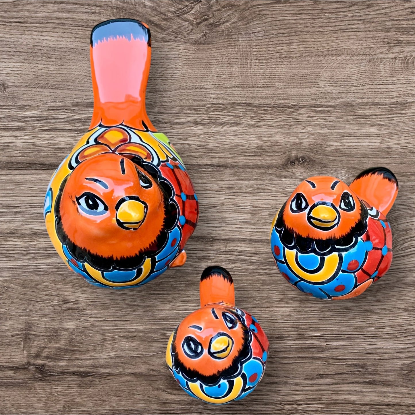 Talavera bird set